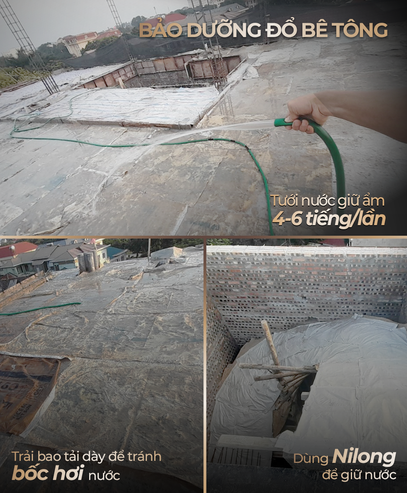 Bảo dưỡng bê tông